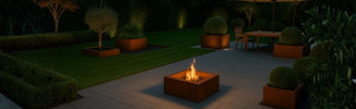 Hoe creëer je een moderne cortenstalen look in je tuin - Doika