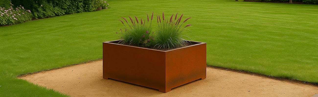 Hoe lang gaat een cortenstalen plantenbak mee? - Doika