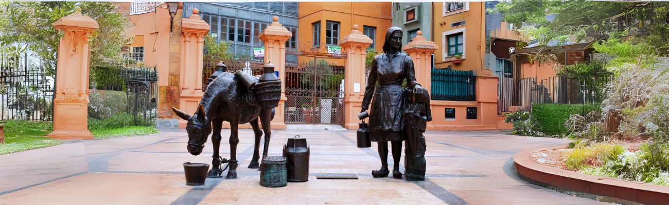Messing versus bronzen standbeeld? - Doika