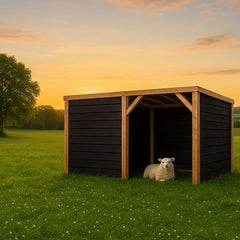 Schuilhok Schapen Hout