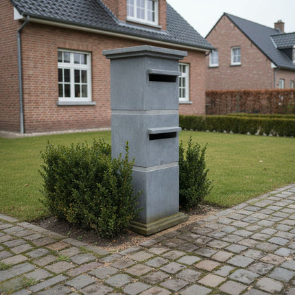 De Witte Model 50 Blauwsteen Brievenbusunit