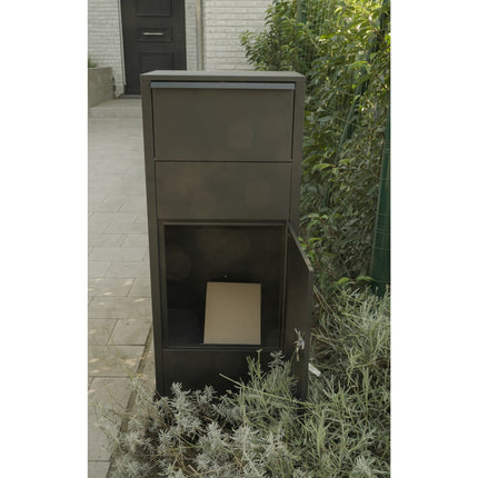 Practo Garden Pakketbrievenbus Hannover mat zwart - Doika BV - Brievenbus - Practo Garden - 5414045015779 - B720N