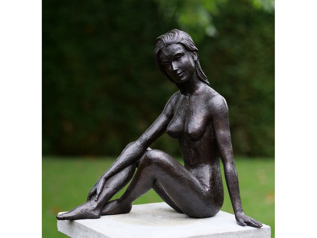 Bronzen beeld vrouw 29x20x29cm