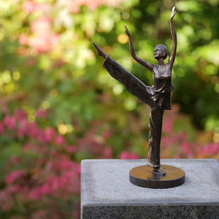Bronzen beeld Ballerina 35x11x19cm