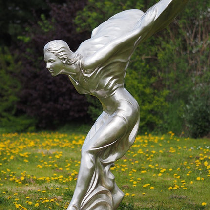 Bronzen beeld Large Spirit of Ecstasy 175x100x110cm
