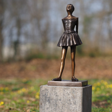 Bronzen beeld Ballerina Degas 29x11x12cm