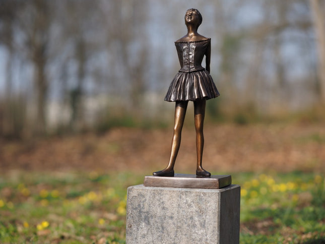 Bronzen beeld Ballerina Degas 29x11x12cm