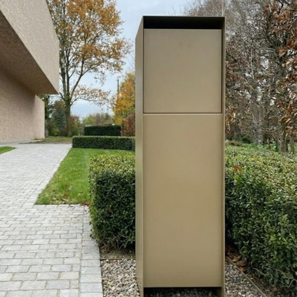 Geroba Pakketbrievenbus Pakun Staal Anodic Bronze