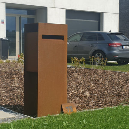 Geroba Brievenbus Verma Cortenstaal