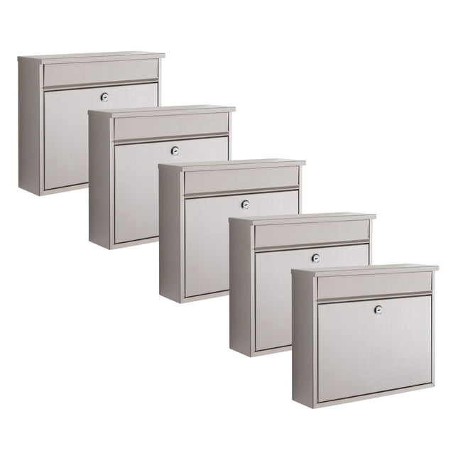 Doika · Products · Practo Garden Brievenbussen Atlanta RVS | Set van 5 stuks · Shopify
