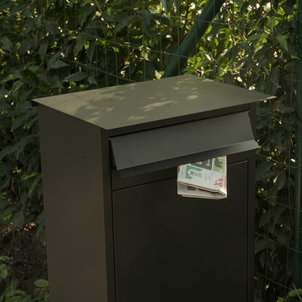 Practo Garden Brievenbus Frankfurt mat zwart