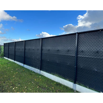 Practo Zichtdoek 95% 2500x150 cm - zwart