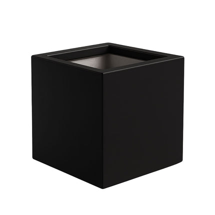 Polyester plantenbak 40x40x40 cm - Gitzwart (RAL 9005)