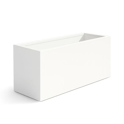 Polyester plantenbak 162x60x70 cm - Zuiver Wit (RAL 9010)