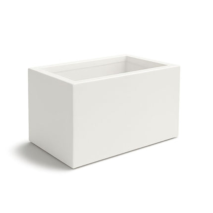 Polyester plantenbak 60x40x40 cm - Zuiver Wit (RAL 9010)