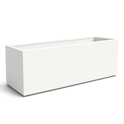 Polyester plantenbak 180x60x70 cm - Zuiver Wit (RAL 9010)