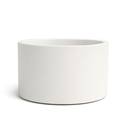 Polyester plantenbak Ø 100x60 cm - Zuiver Wit (RAL 9010)