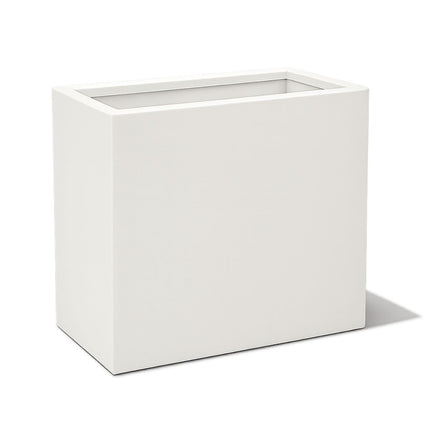 Polyester plantenbak 70x30x67 cm - Zuiver Wit (RAL 9010)