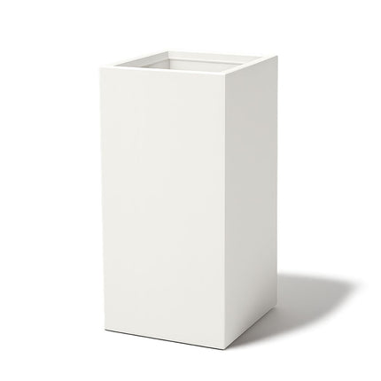 Polyester plantenbak 50x50x100 cm - Zuiver Wit (RAL 9010)