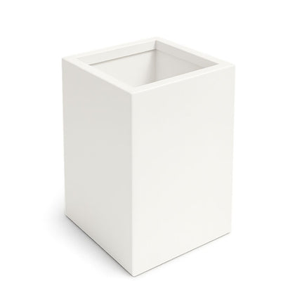 Polyester plantenbak 50x50x80 cm - Zuiver Wit (RAL 9010)