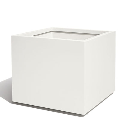Polyester plantenbak 160x160x160 cm - Zuiver Wit (RAL 9010)
