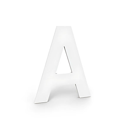 Numéros de maison autocollants blancs - 10 cm de hauteur