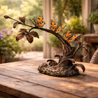Bronzen Beeld 3 Vlinders Op Tak 31x15x24 cm - Doika - Bronzen beeld - Thermobrass - 5410807015636 - BS1563C