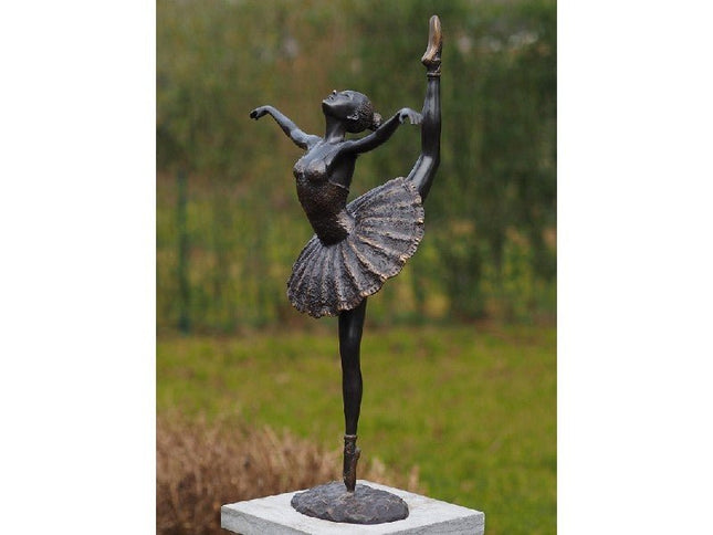 Bronzen beeld Ballerina 65x20x46cm - Doika - Bronzen beeld - Doika - 5410807022191 - AN2219BR-B