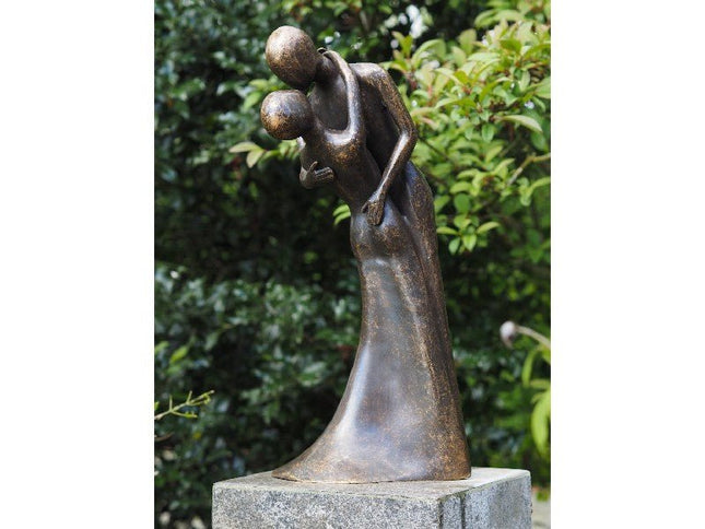 Bronzen beeld Dansend paar 54x25x28cm - Doika - Bronzen beeld - Doika - 5410807015414 - AN1541BR-BI