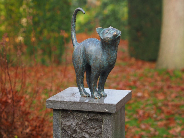 Bronzen beeld Kat 31x8x24cm - Doika - Bronzen beeld - Doika - 5410807026779 - AN2677BR-VI