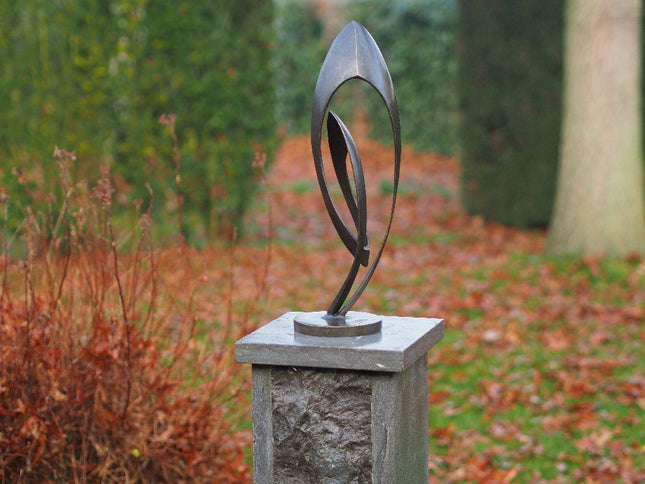 Bronzen beeld Modern sculptuur 'Endless' klein 45x13x13cm - Doika - Bronzen beeld - Doika - 5410807026823 - AN2682BR-BI