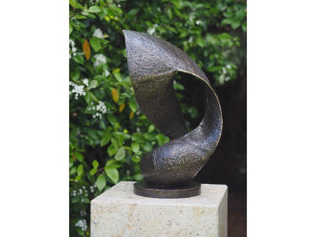 Bronzen beeld Moderne sculptuur "Wave" 55x27x33cm - Doika - Bronzen beeld - Doika - 5410807008201 - AN0820BR-BI