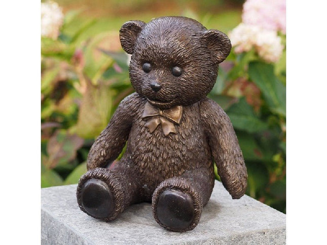 Bronzen beeld Teddy beer 22x16x20cm - Doika - Bronzen beeld - Doika - 5410807015285 - AN1528BR-B