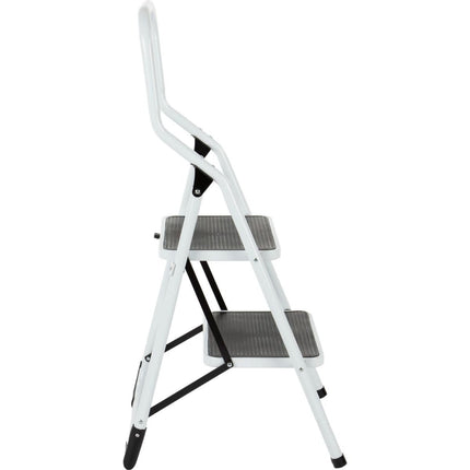 Escalo Trapladder Big Step 2 Brede Tr. - Hoog Wit - Doika - Ladders en Stellingen - Escalo - 5414045992124 - L212H