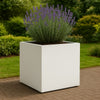 GARDRA Polyester plantenbak 100x100x100 cm - Zuiver Wit (RAL 9010) - Doika - Plantenbak - GARDRA -  - DOIKA-AP-06-RAL-9010