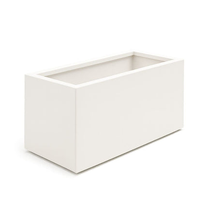 GARDRA Polyester plantenbak 100x40x40 cm - Zuiver Wit (RAL 9010) - Doika - Plantenbak - GARDRA -  - DOIKA-BP-06-RAL-9010