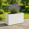 GARDRA Polyester plantenbak 110x30x67 cm - Zuiver Wit (RAL 9010) - Doika - Plantenbak - GARDRA -  - DOIKA-BP-30-RAL-9010