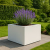GARDRA Polyester plantenbak 120x120x60 cm - Zuiver Wit (RAL 9010) - Doika - Plantenbak - GARDRA -  - DOIKA-AP-07.3-RAL-9010