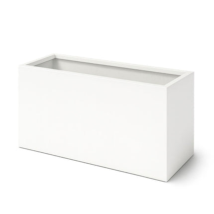 GARDRA Polyester plantenbak 120x50x60 cm - Zuiver Wit (RAL 9010) - Doika - Plantenbak - GARDRA -  - DOIKA-BP-01-9010