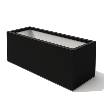 GARDRA Polyester plantenbak 137x50x50 cm - Gitzwart (RAL 9005) - Doika - Plantenbak - GARDRA -  - DOIKA-BP-22-RAL-9005