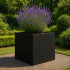 GARDRA Polyester plantenbak 140x140x140 cm - Gitzwart (RAL 9005) - Doika - Plantenbak - GARDRA -  - DOIKA-AP-10-RAL-9005