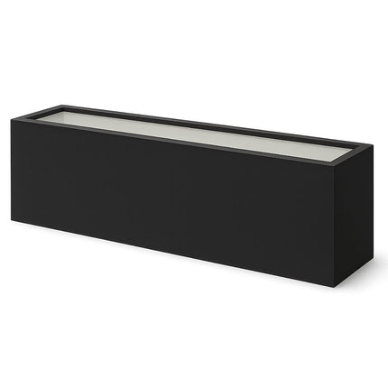 GARDRA Polyester plantenbak 150x40x40 cm - Gitzwart (RAL 9005) - Doika - Plantenbak - GARDRA -  - DOIKA-BP-44-RAL-9005