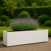 GARDRA Polyester plantenbak 150x50x40 cm - Zuiver Wit (RAL 9010) - Doika - Plantenbak - GARDRA -  - DOIKA-BP-2.1-RAL-9010