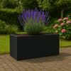 GARDRA Polyester plantenbak 150x50x60 cm - Gitzwart (RAL 9005) - Doika - Plantenbak - GARDRA -  - DOIKA-BP-02 9005