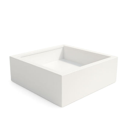GARDRA Polyester plantenbak 200x200x60 cm - Zuiver Wit (RAL 9010) - Doika - Plantenbak - GARDRA -  - DOIKA-AP-09-RAL-9010