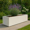 GARDRA Polyester plantenbak 200x50x40 cm - Zuiver Wit (RAL 9010) - Doika - Plantenbak - GARDRA -  - DOIKA-BP-3.1-RAL-9010