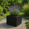 GARDRA Polyester plantenbak 60x60x40 cm - Gitzwart (RAL 9005) - Doika - Plantenbak - GARDRA -  - DOIKA-AP-03.1-RAL-9005