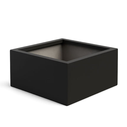 GARDRA Polyester plantenbak 80x80x40 cm - Gitzwart (RAL 9005) - Doika - Plantenbak - GARDRA -  - DOIKA-AP-5.2-RAL-9005