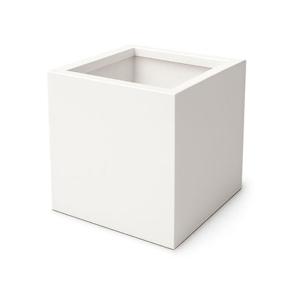 GARDRA Polyester plantenbak 80x80x80 cm - Zuiver Wit (RAL 9010) - Doika - Plantenbak - GARDRA -  - DOIKA-AP-05-RAL-9010