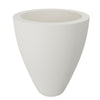 GARDRA Polyester plantenbak Ø 68x80 cm - Zuiver Wit (RAL 9010) - Doika - Plantenbak - GARDRA -  - DOIKA-DP-2 9010